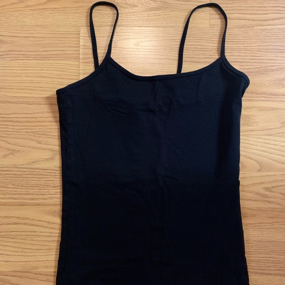 Black Spaghetti Strap Tank - Picture 1 of 3